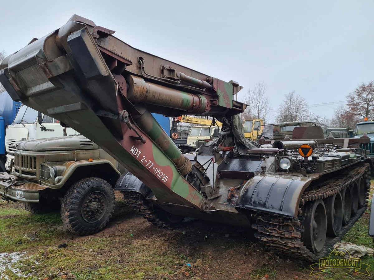 BLG-67 na podwoziu gąsienicowym T-55